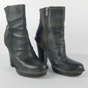 Frye Black Heeled Boots
